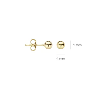 Outlet Oorknoppen 7121YGO Oorsieraden | Zonder Kleuren Of Stenen