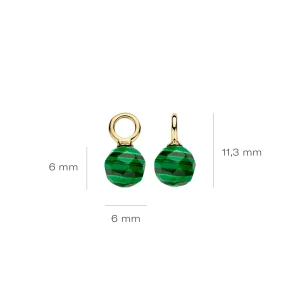 Sale Oorring hangers 9046YMA Oorsieraden | Zirconia En Synthetische Parels