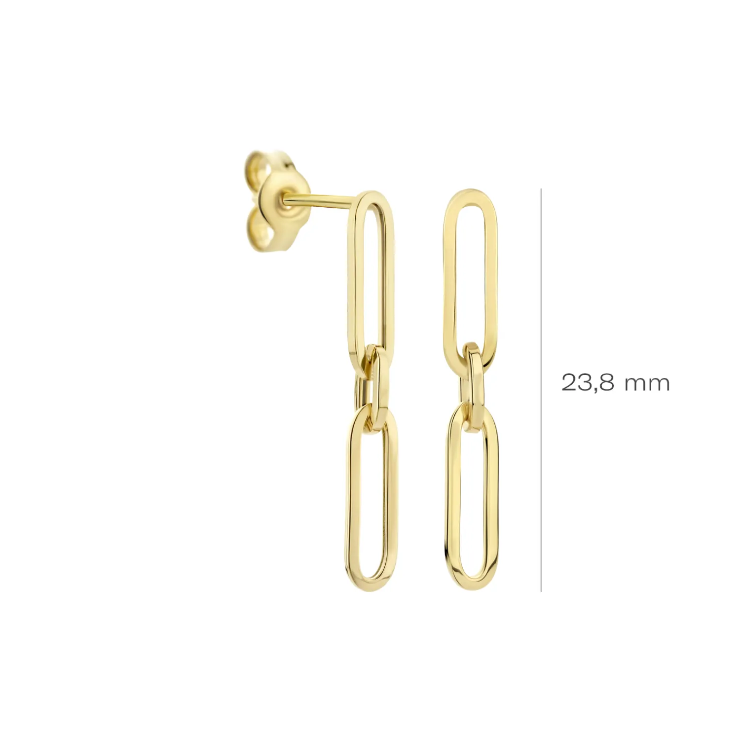 blush_oorstekers_ygo_2.webp Discount Oorstekers 7275YGO Oorsieraden | Zonder Kleuren Of Stenen