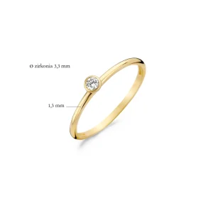 Outlet Ring 1198YZI Ringen | Zirconia En Synthetische Parels