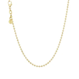 New Lux collier 2mm bol - 7CG434645 Colliers | Zonder Kleuren Of Stenen