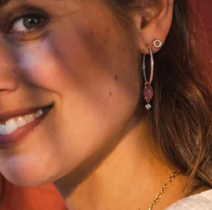 Discount Single Espresso Catch oorsieraad (enkel stuk) 8OR4871SASBR Diamanten En Parels | Kleuren En Edelstenen