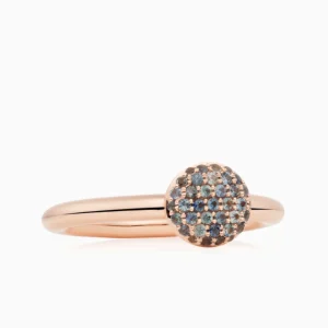 Clearance Stardust Ring met blauw saffier 8RR4717NK Kleuren En Edelstenen | Ringen