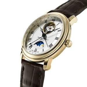 Best Classic Heart beat Maanfase FC-335MC4P5 Heren Heren Horloges | Swiss Made Horloges