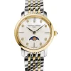 Sale Slimline Ladies Moonphase FC-206MPWD1S3B DAMES Dames Horloges