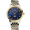 Fashion Slimline Ladies Moonphase FC-206MPND1S3B DAMES Dames Horloges