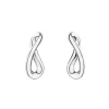 Online Infinity oorknoppen - 3539284 Oorsieraden | Zilver