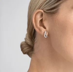 Online Infinity oorknoppen - 3539284 Oorsieraden | Zilver