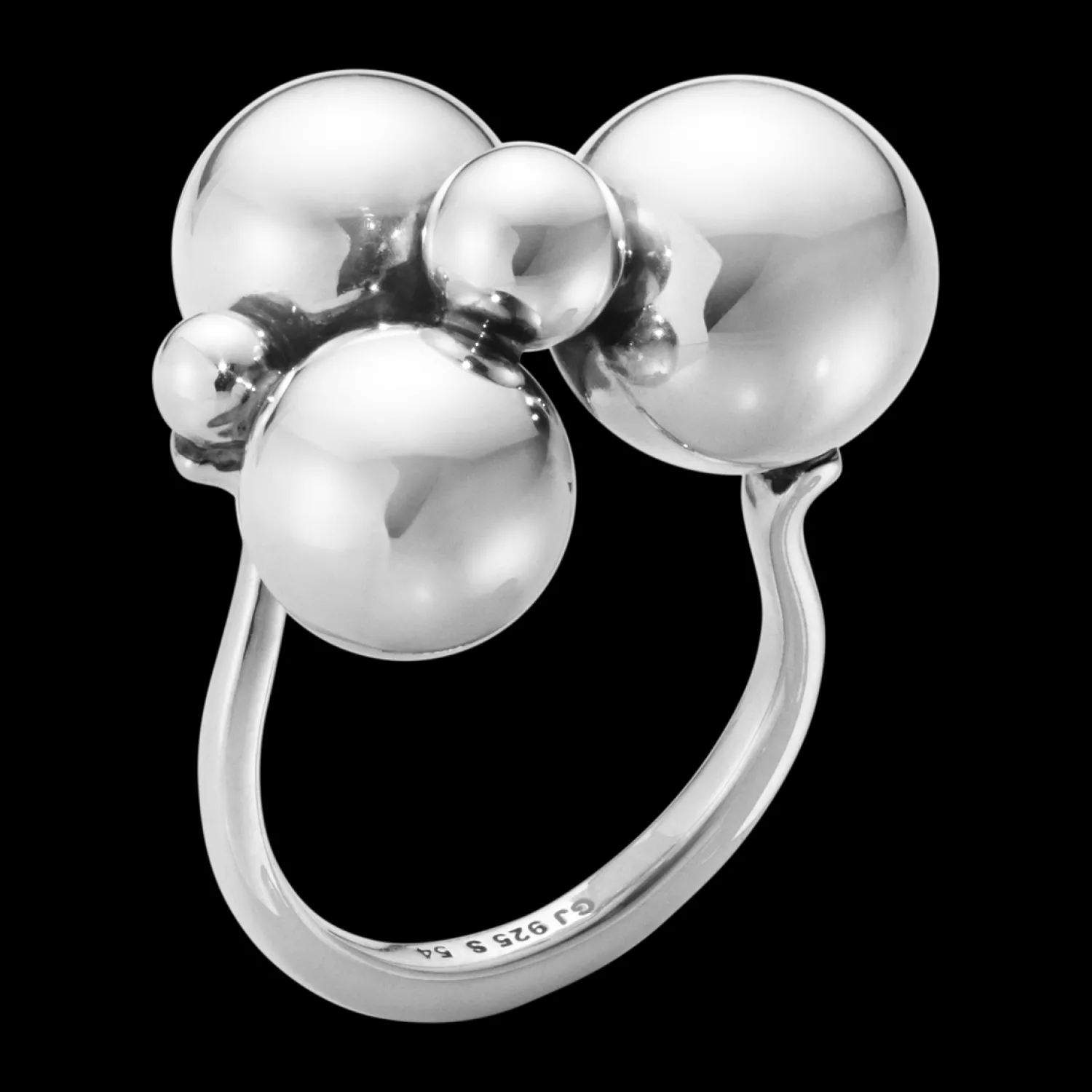 georg_jensen_moonlight_gr_0-4.webp New Moonlight Grapes ring - 20000660 Ringen | Zonder Kleuren Of Stenen