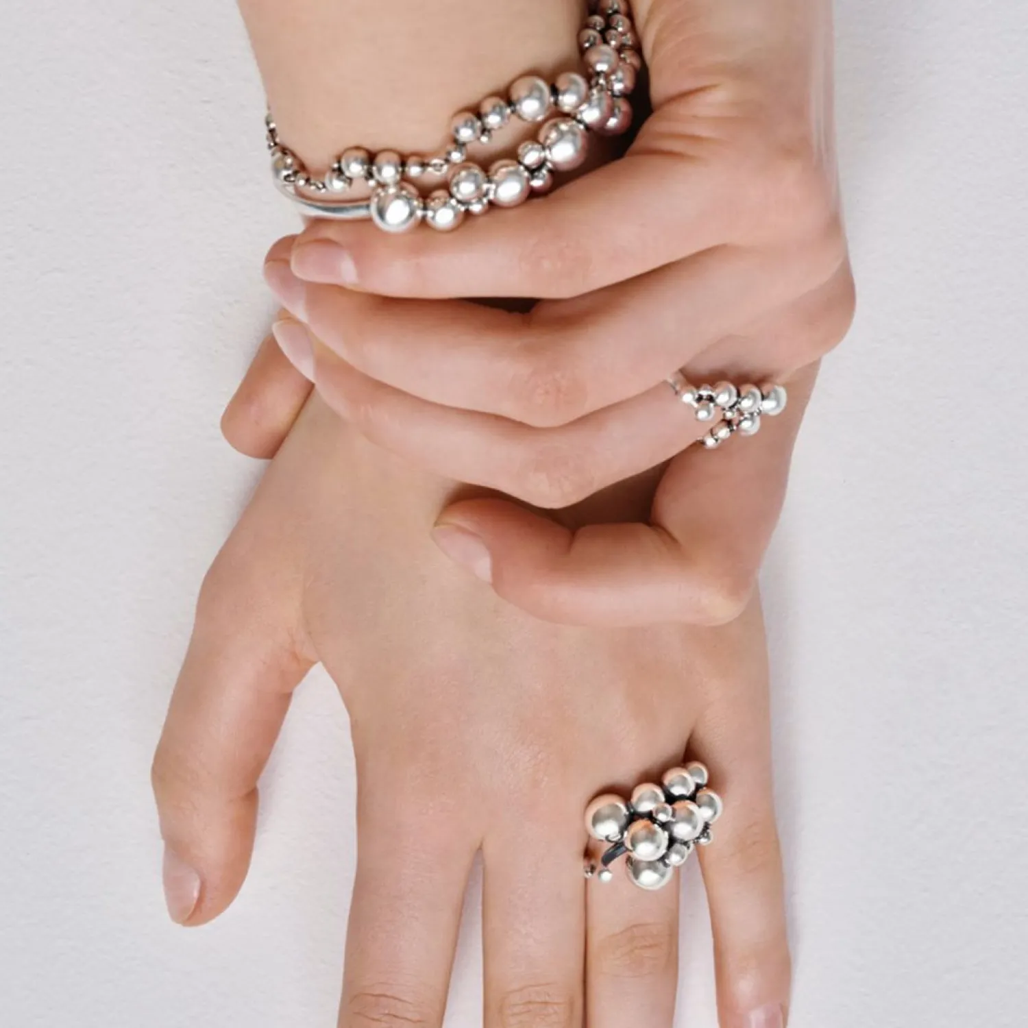 georg_jensen_moonlight_gr_1-12.webp Outlet Moonlight Grapes Armband - 20001644 Armbanden | Zilver