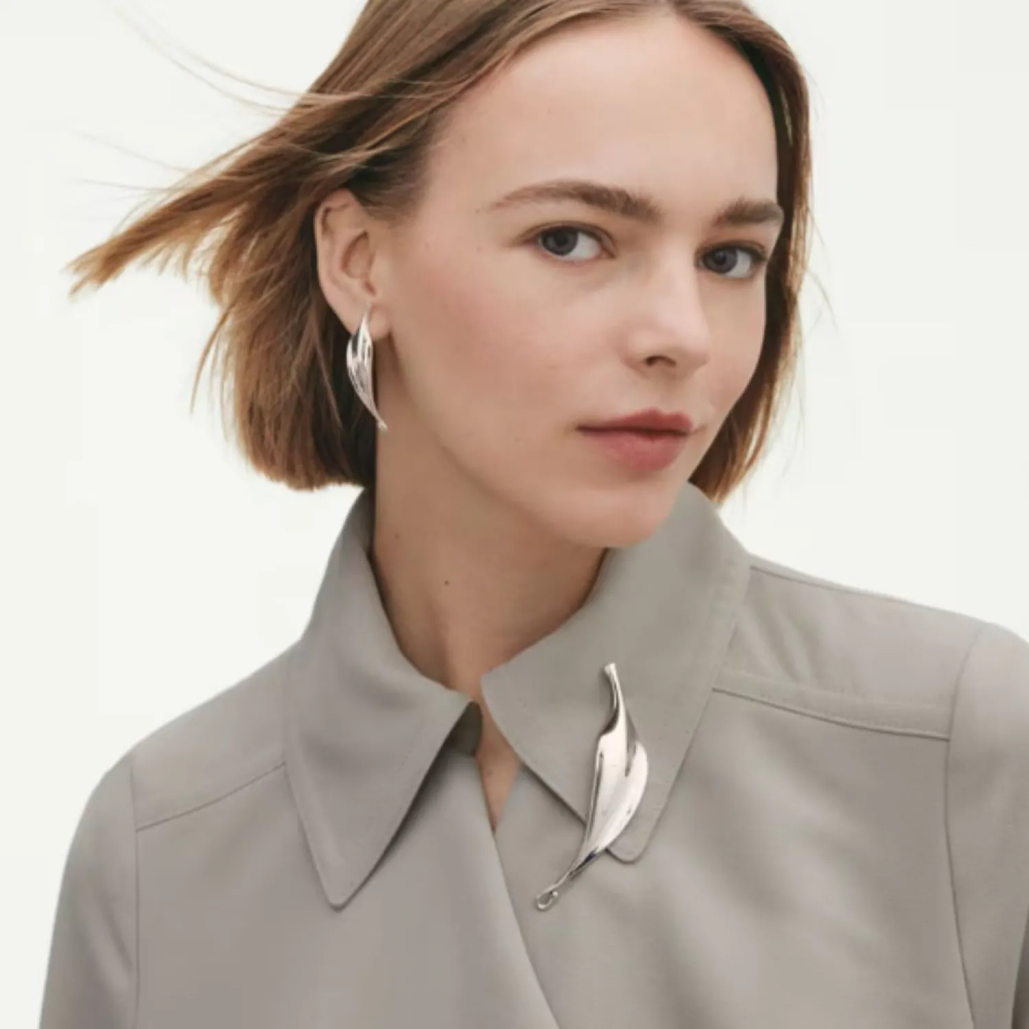 georg_jensen_vivianna_tor_1.webp Hot Vivianna Torun Broche - 3531591 Zonder Kleuren Of Stenen | Zilver