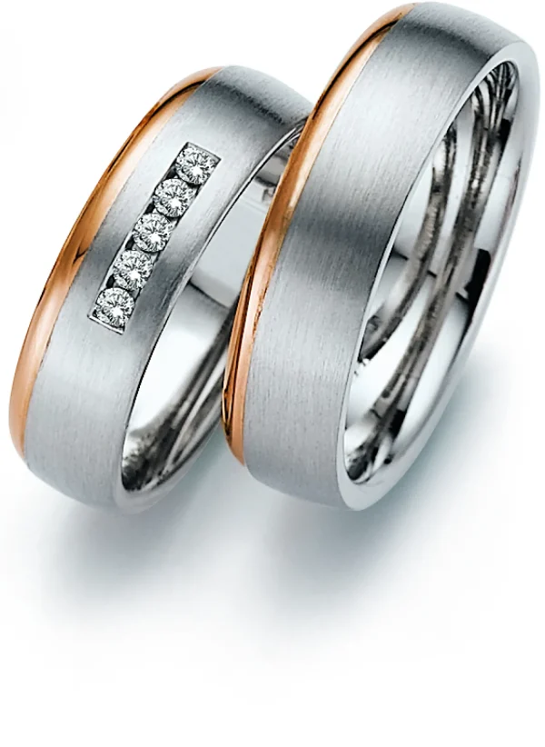 Hot Trouwringen Goud Rosé | Goud Wit