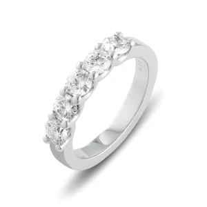Clearance Alliance Ring met diamant 1524200W5 Diamanten En Parels | Goud Wit