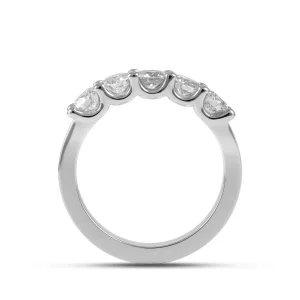 Clearance Alliance Ring met diamant 1524200W5 Diamanten En Parels | Goud Wit