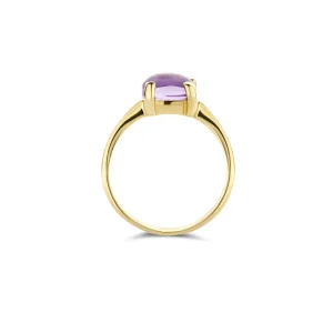 New Jarrèl Beau Monde Los Angeles ring petit met bruine steen 4R.3319.SQC Kleuren En Edelstenen | Ringen