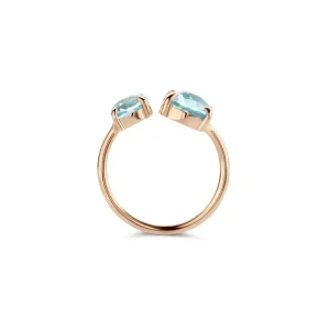 Online Jarrèl Beau Monde Rimini ring bangle met gele stenen 4Y.7169.CIS Kleuren En Edelstenen | Ringen