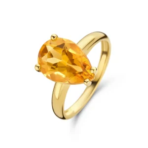 Online Jarrèl Beau Monde Sydney Ring met citrien 4Y.8009.CIF Kleuren En Edelstenen | Ringen