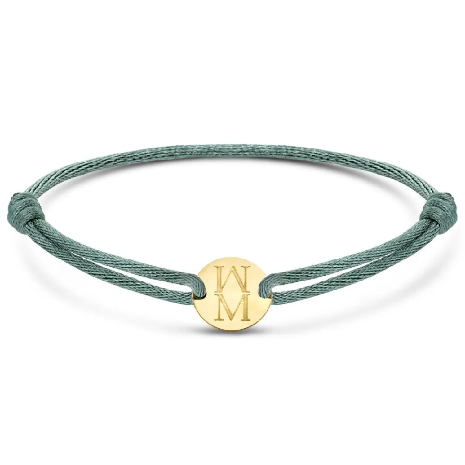 minitials_middel_disc_mem_0.webp Online Middel Disc Memory Lane Armbanden | Zonder Kleuren Of Stenen