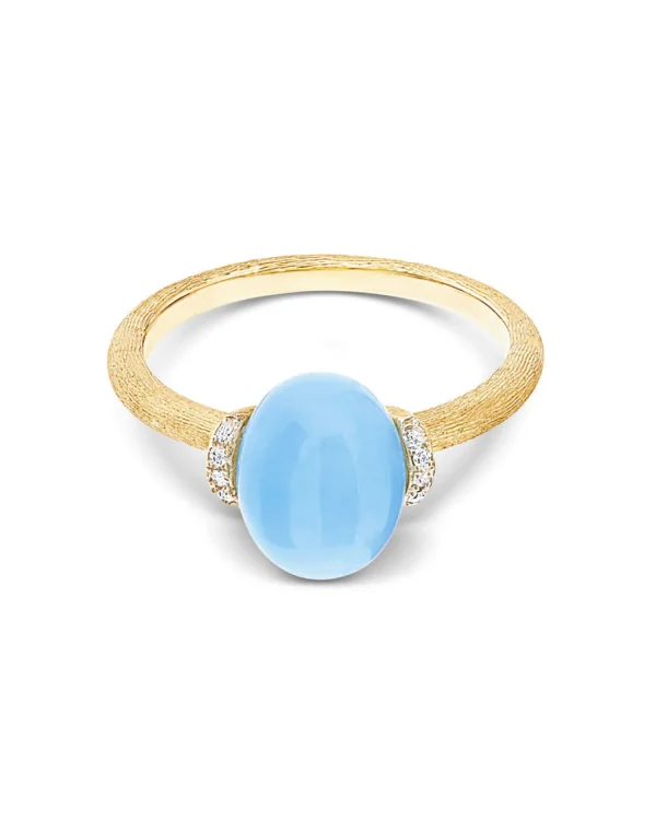 Discount Amuleti ring Aquamarijn AS5-575 Diamanten En Parels | Kleuren En Edelstenen