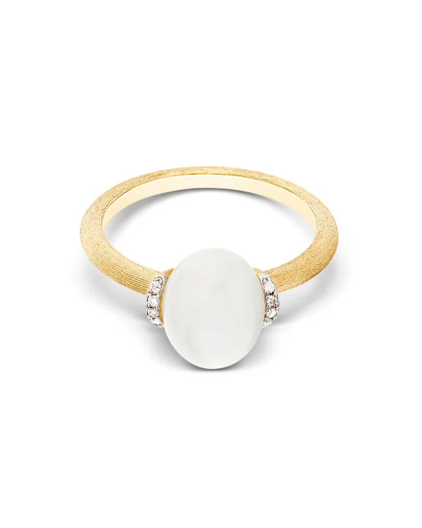 Sale Amuleti ring witte maansteen AS2-575 Kleuren En Edelstenen | Goud Geel