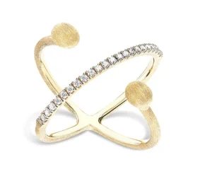 Hot Libera Ring met Briljant AS8-583 Diamanten En Parels | Ringen