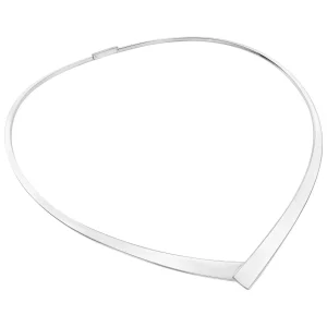 Sale Spang collier - AG08002.8U Zonder Kleuren Of Stenen | Zilver