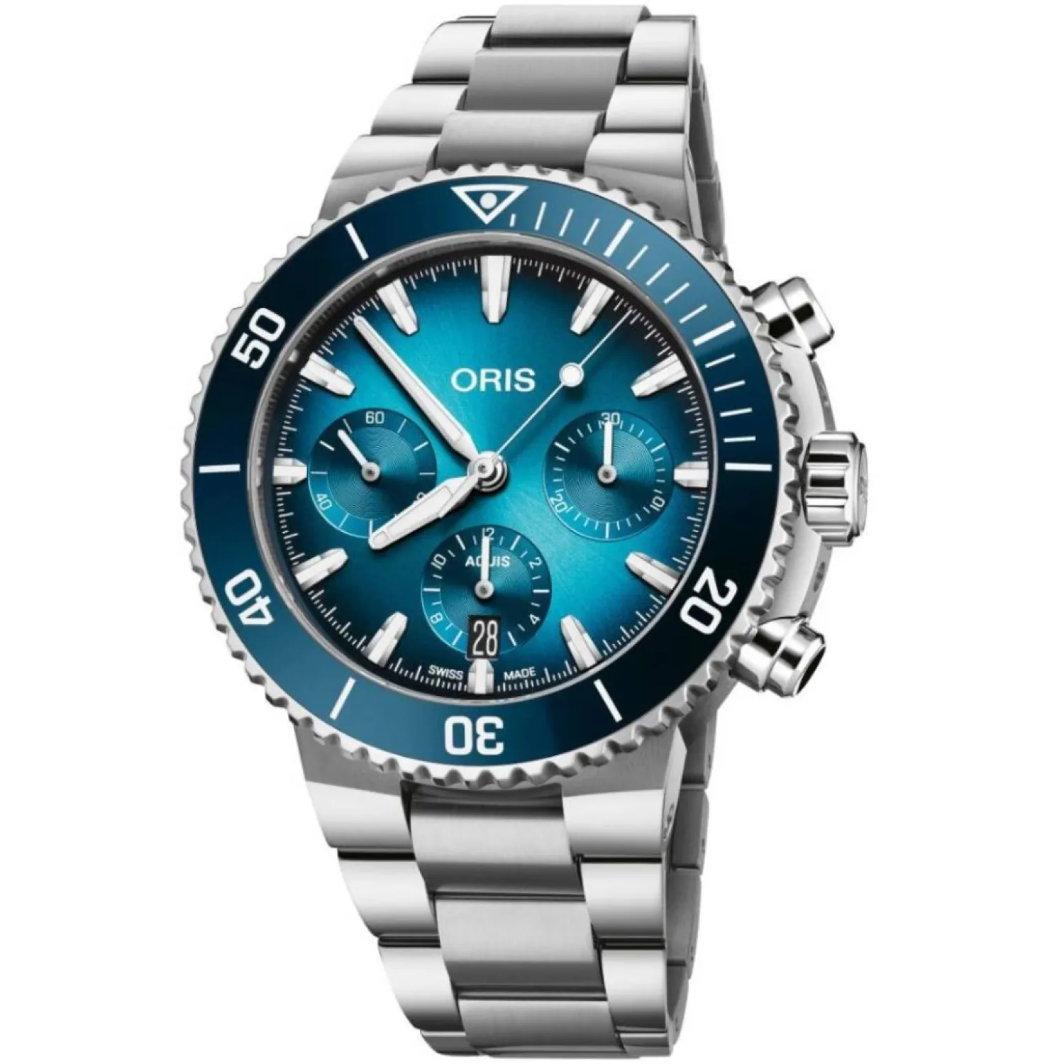 oris_aquis_chronograph____0.webp New Aquis Chronograph 01 771 7793 4155-07 8 23 01PEB Heren Heren Horloges | Chronograaf Horloges