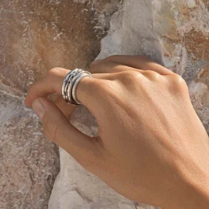 Outlet Vinctum Ring PIN32 Ringen | Zilver