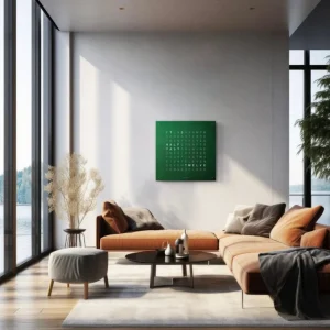 Sale Earth 45 - Green Velvet Qlocktwo