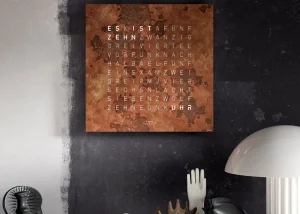 Discount Earth 45 Creator's Edition - Rust Qlocktwo