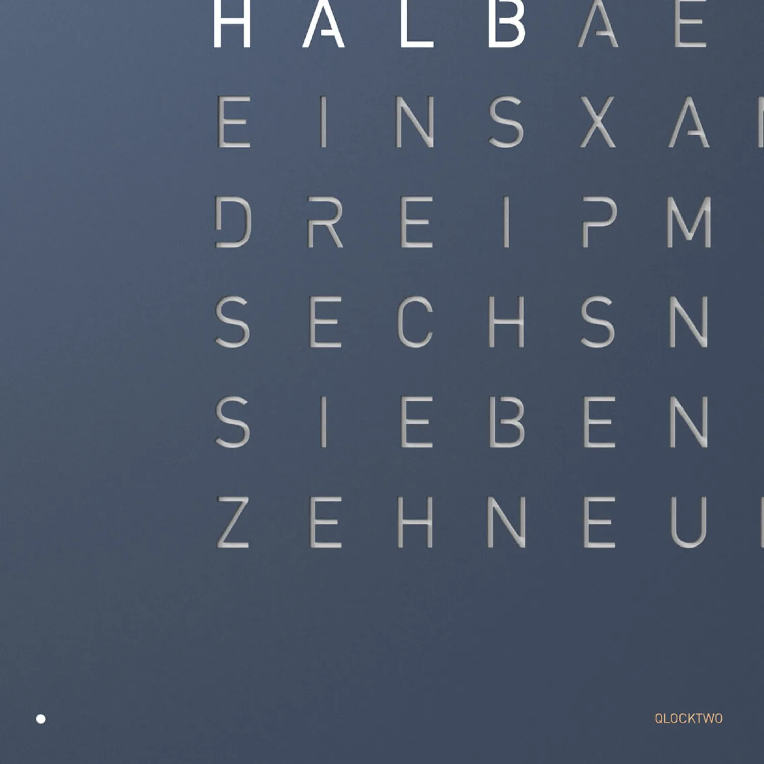 qlocktwo_earth__universe__1.webp Online Earth 45 Universe Edition - Midnight Qlocktwo