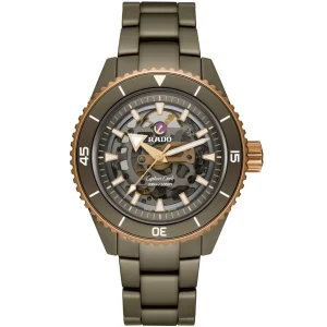Hot Captain Cook High-Tech Keramiek Skeleton R32150162 Heren Heren Horloges | Duikhorloges
