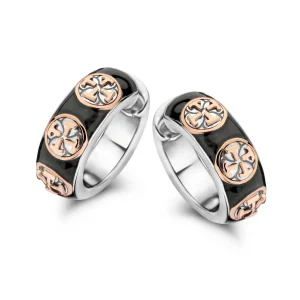 Hot Iconic oorhangers met Emaille - TM7093HM(2P) Oorsieraden | Goud Rosé