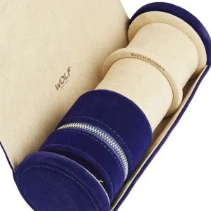 New WOLF X Royal Asscher Double watch roll - 394004 Bijouboxen En Etuis